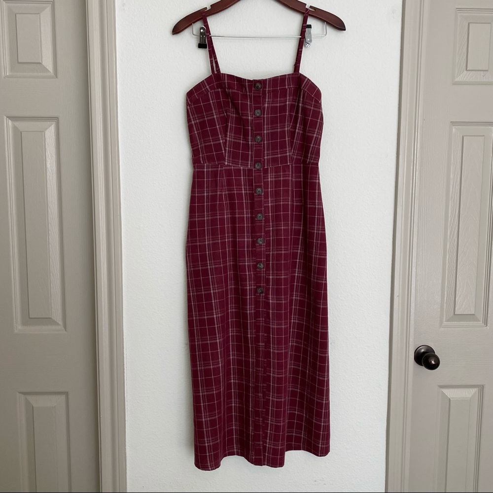 Lush, Size S, Red Plaid